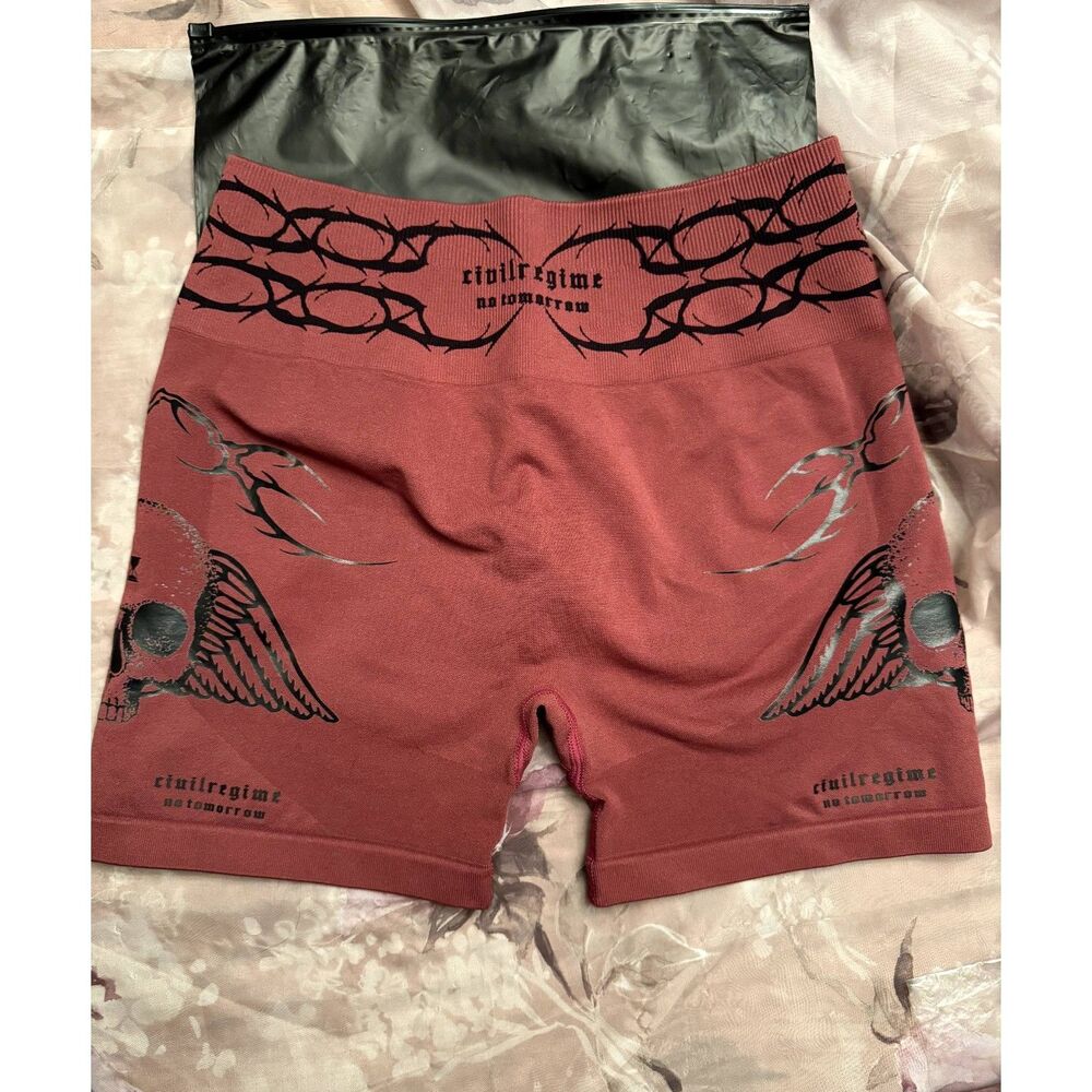 Civil Regime Hellstorm Kelly Seamless Shorts
